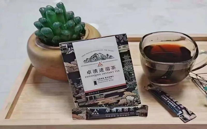 天士力普洱奶茶,天士力卓清速溶茶的功效